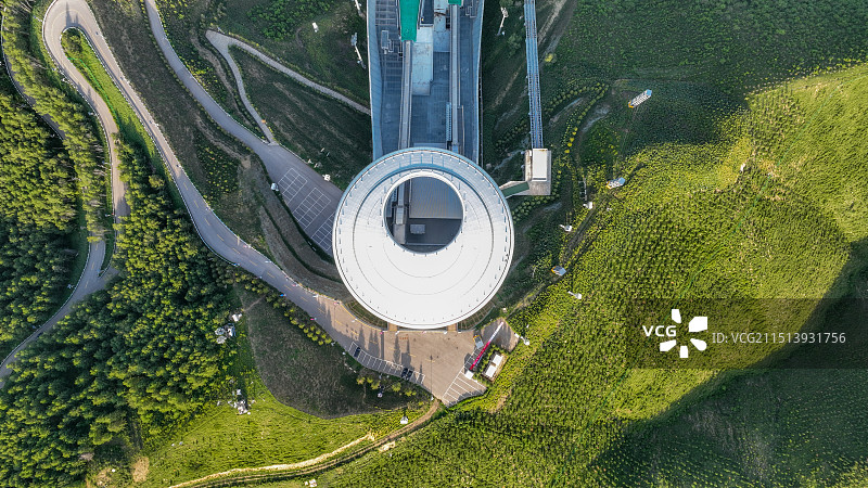 航拍视角下的图片素材