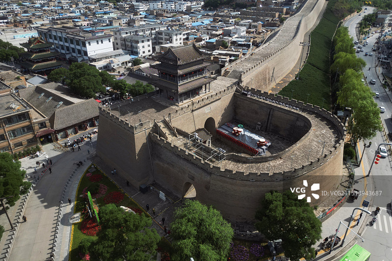 陕西榆林卫城图片素材