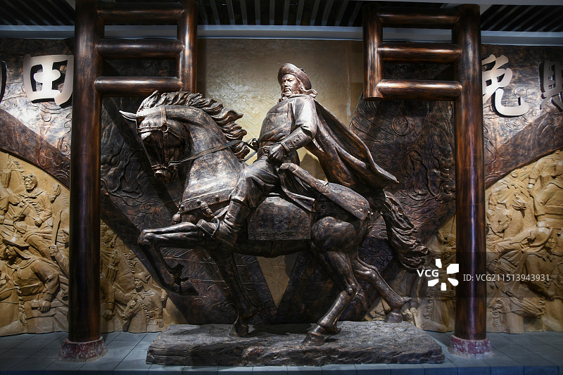 榆林米脂李自成行宫图片素材