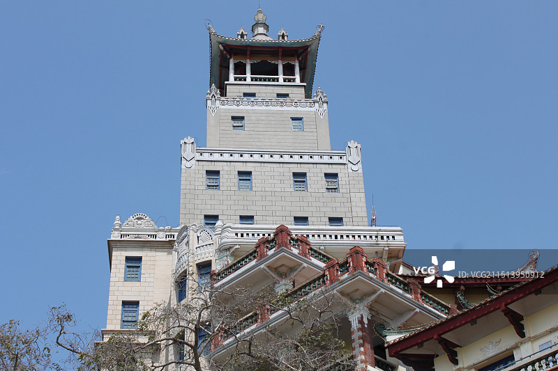 厦门集美特色建筑图片素材