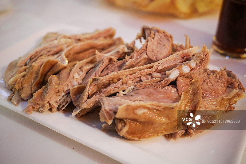甘肃兰州手抓羊肉图片素材