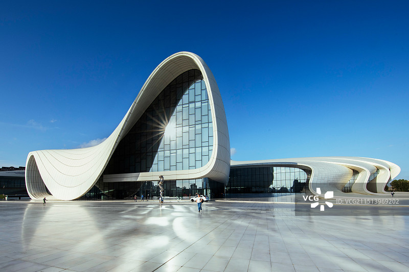 阿里耶夫文化中心图片素材