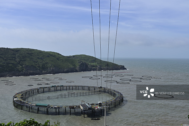 海上养殖场图片素材