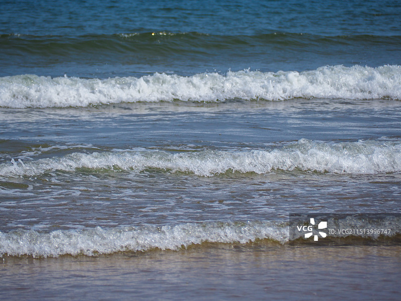 青岛城市阳台海滩日出图片素材