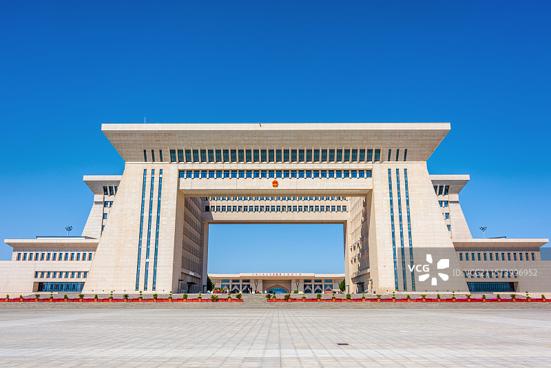 中国新疆伊犁霍尔果斯新国门图片素材