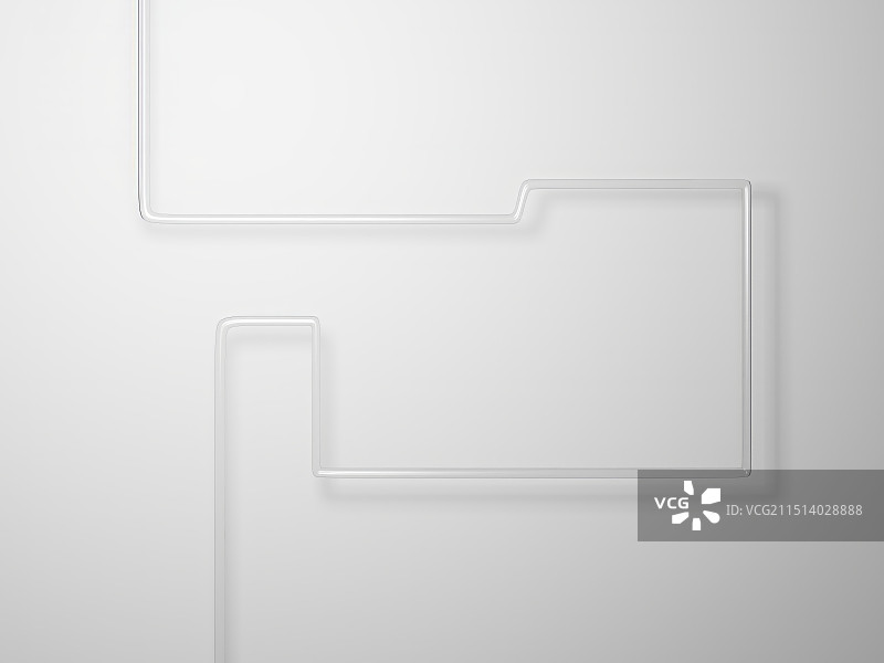 水晶玻璃异形实验室导管试管图片素材