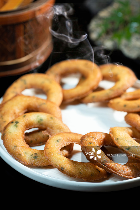 葱油饼图片素材