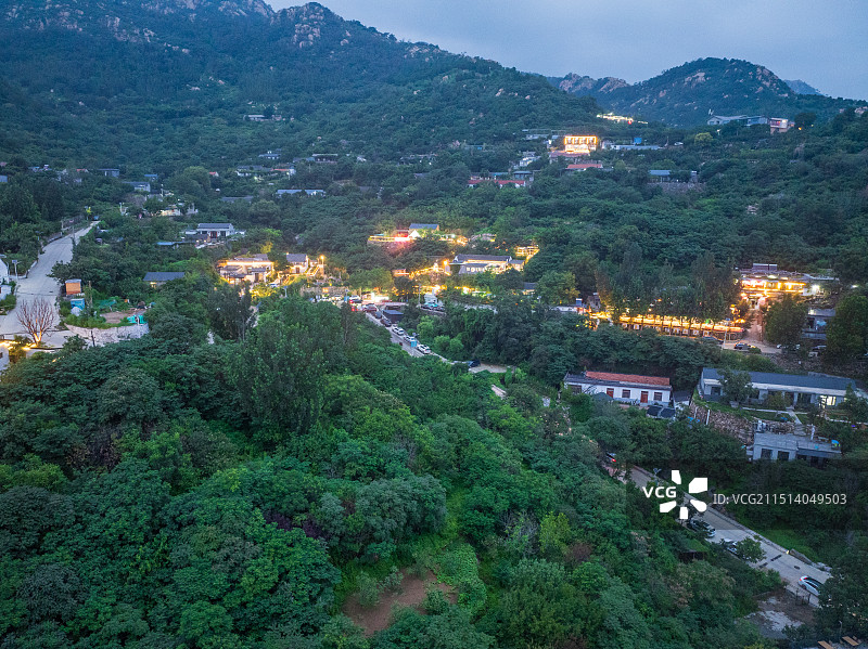 泰安环山路风光图片素材