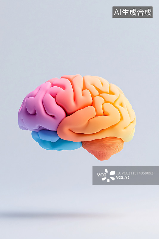 【AI数字艺术】大脑科学医学抽象想法商业创新创意概念插图图片素材
