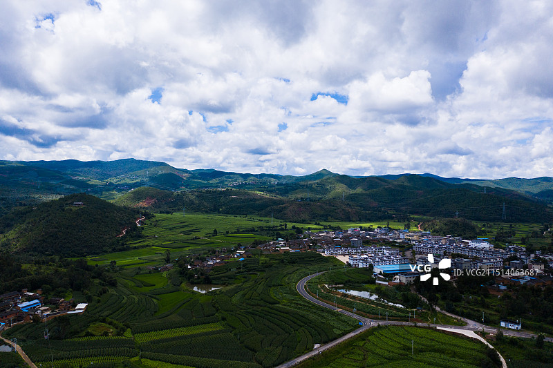 楚雄南华县雨露乡图片素材