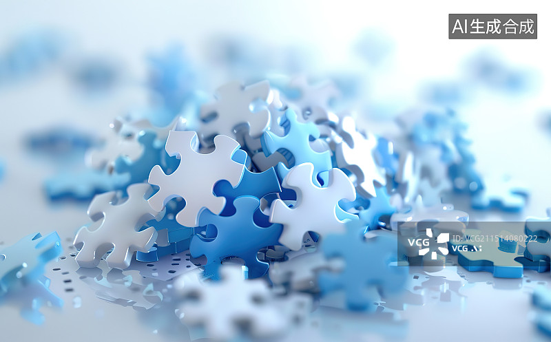 【AI数字艺术】拼图图片素材