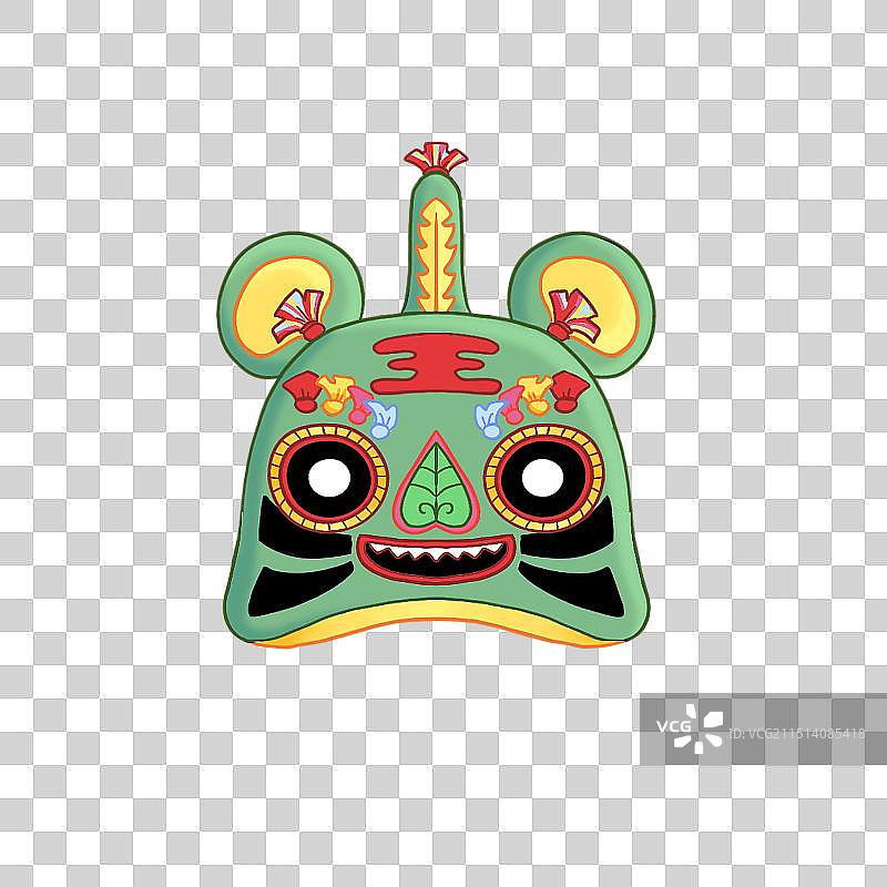 中国传统元素布老虎图片素材