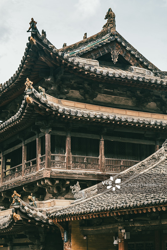 山西晋城西溪二仙庙图片素材