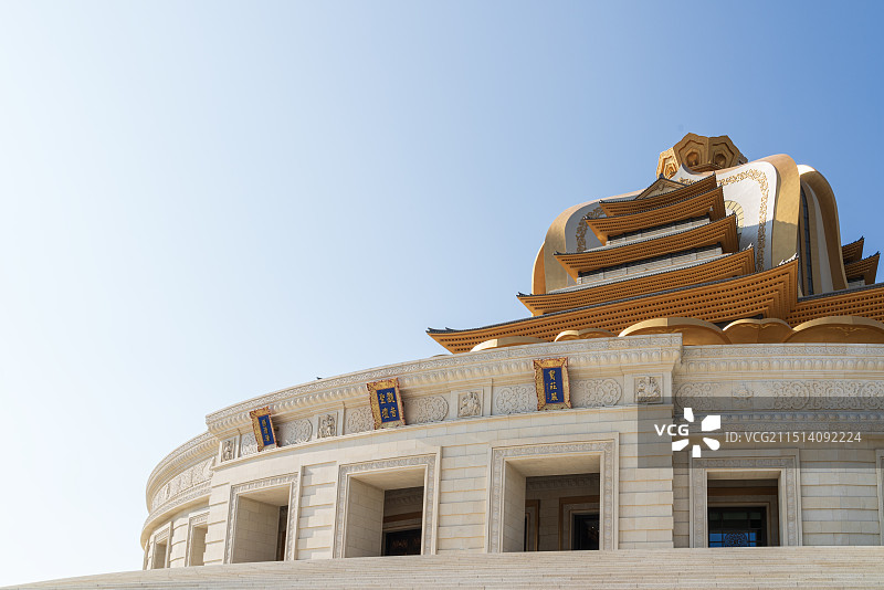 舟山朱家尖观音法界图片素材