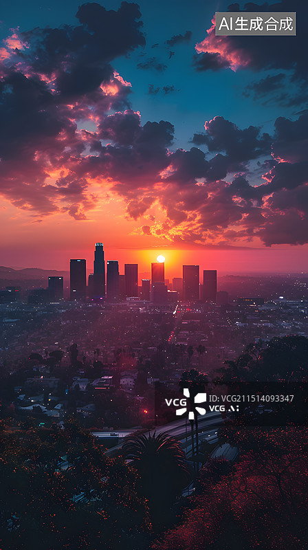【AI数字艺术】城市建筑风景图片素材