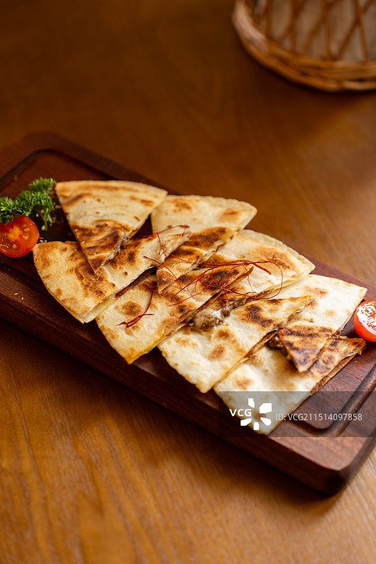 特色美食 牛肉薄饼图片素材