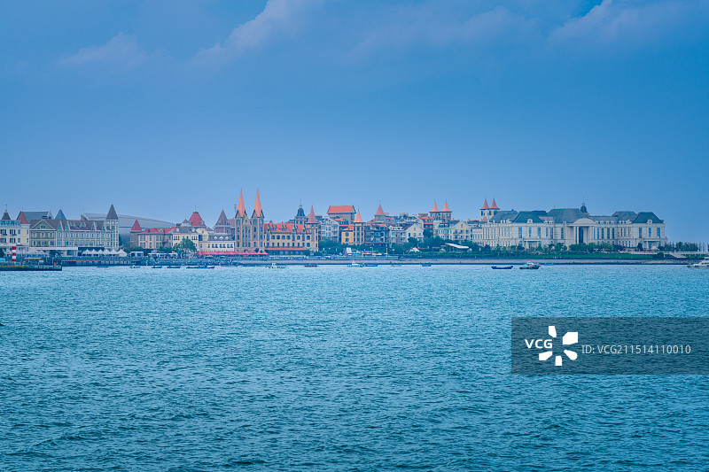 烟台所城里大街养马岛图片素材