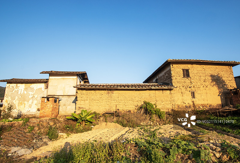 中国历史文化名镇福建省福州市永泰县嵩口古镇图片素材