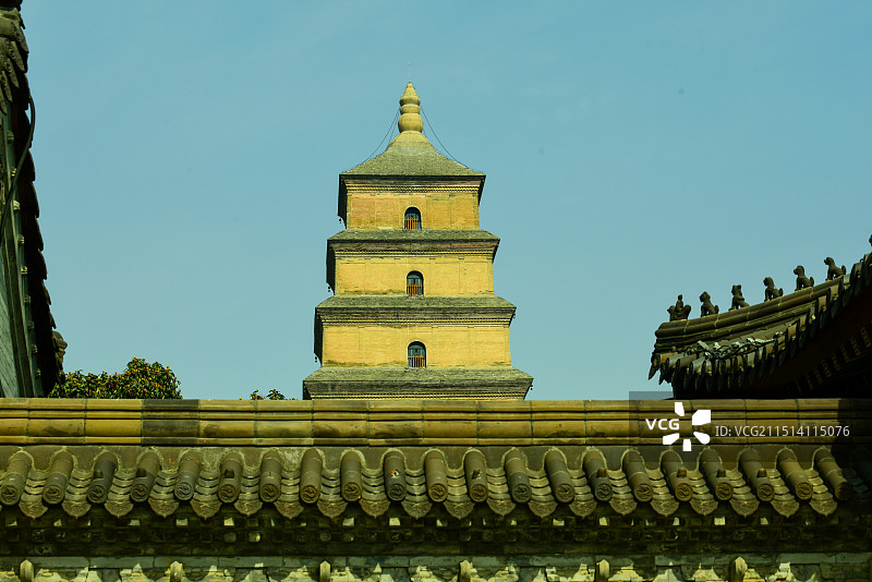 西安大雁塔图片素材
