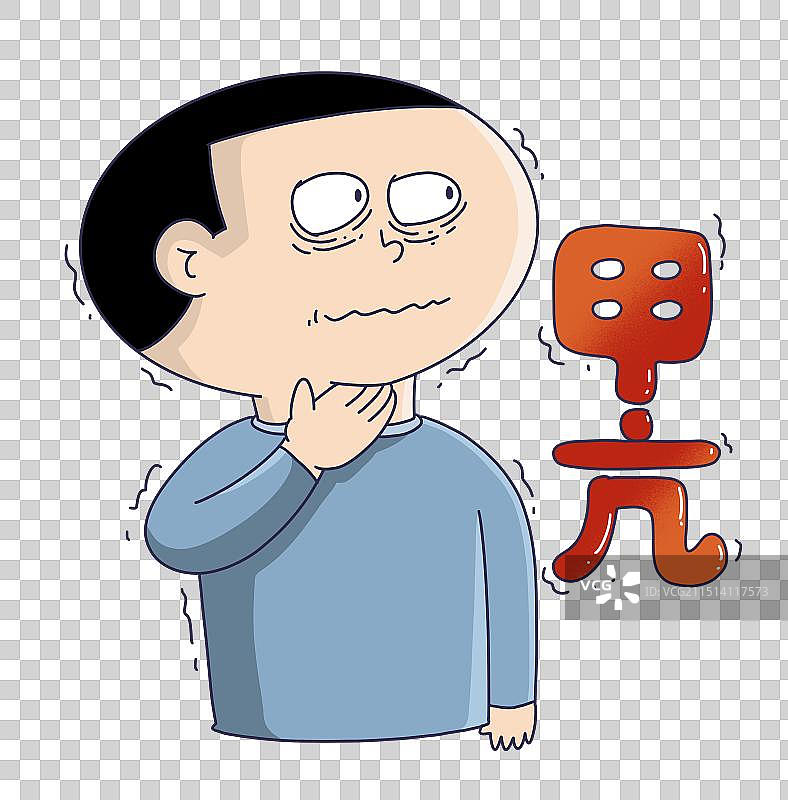 甲亢患者图片素材