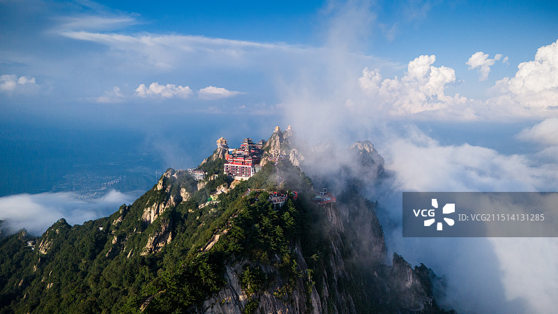 洛阳栾川老君山图片素材