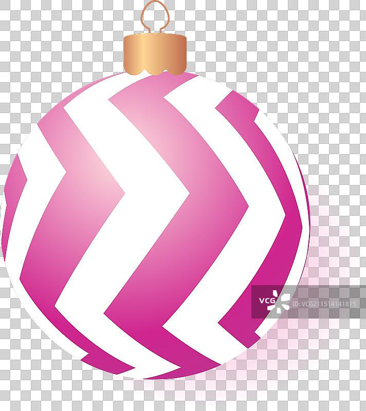 粉色圣诞球装饰图案图片素材