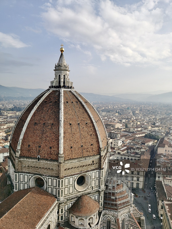 圣母百花大教堂穹顶图片素材