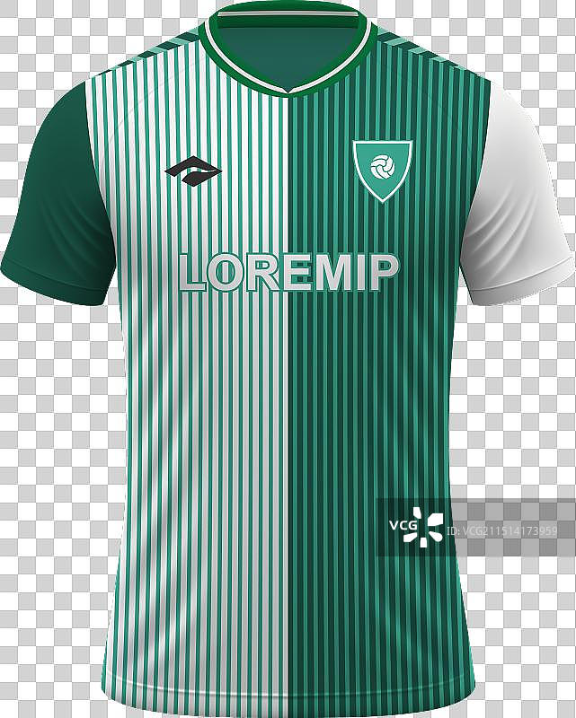 云达不莱梅风格的3D逼真足球服图片素材