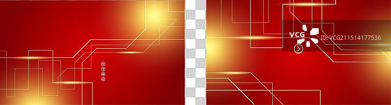 现代奢华红金色名片设计图片素材