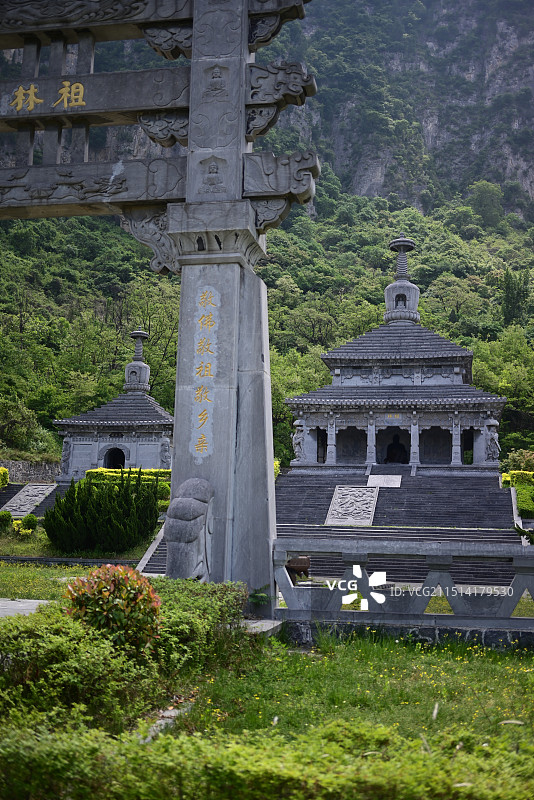 郑州青龙山慈云寺景区图片素材