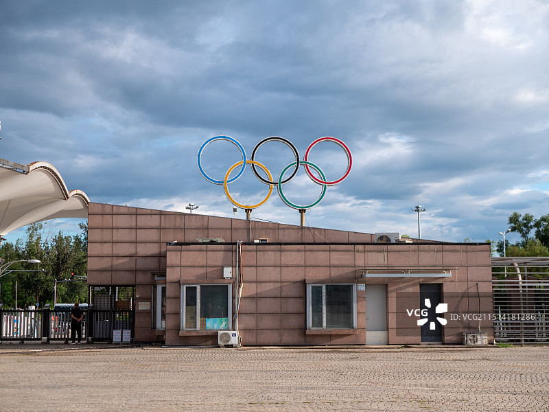 北京奥林匹克水上公园图片素材