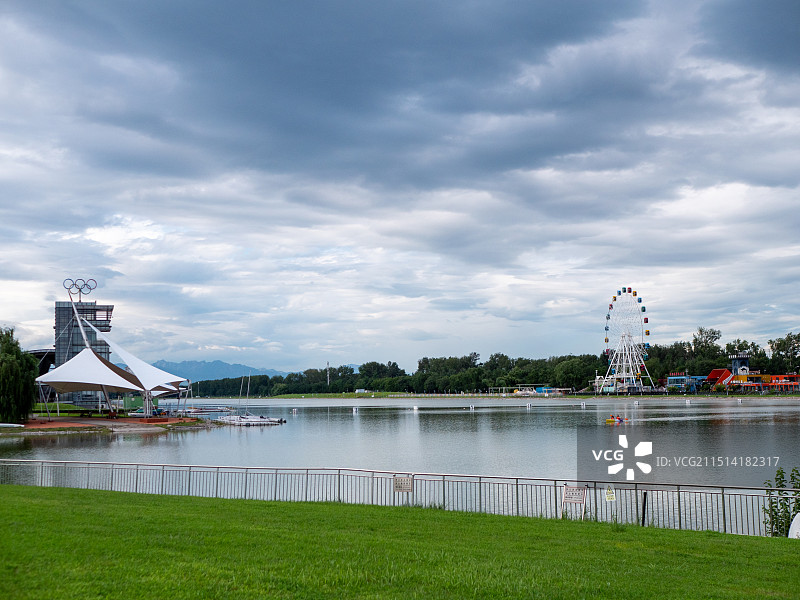北京奥林匹克水上公园图片素材
