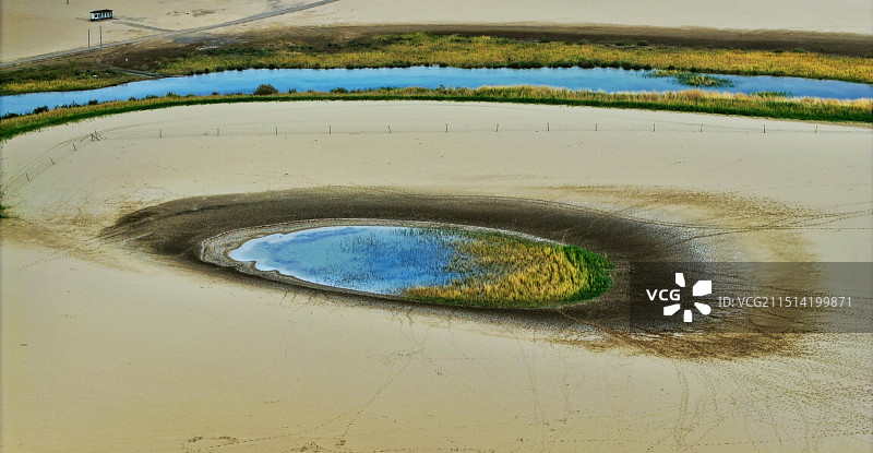 海西沙漠之眼图片素材