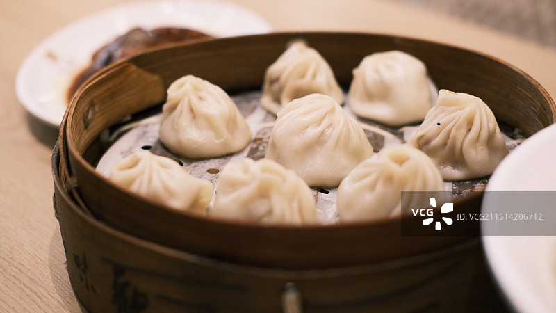 江南名小吃——汤包图片素材