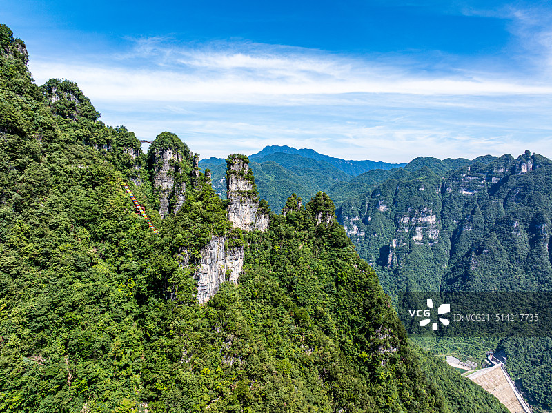 柴埠溪大峡谷风景区风光图片素材