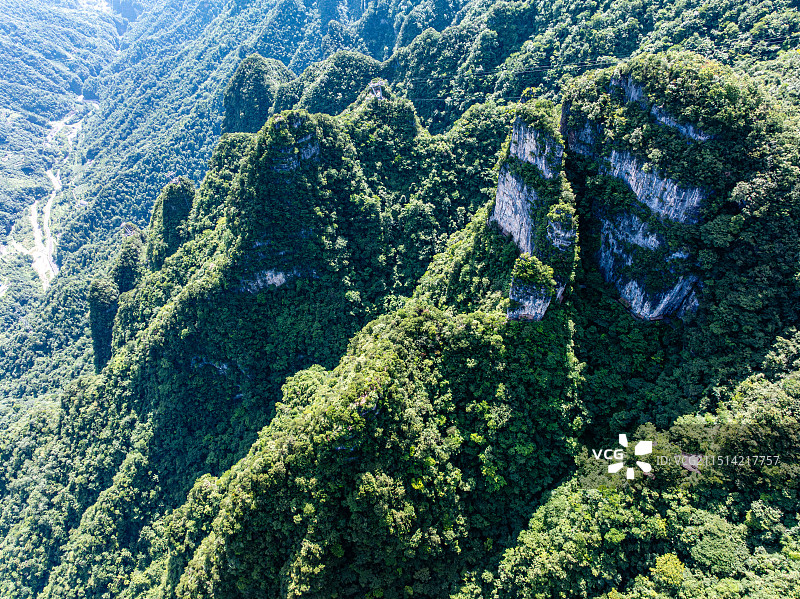 柴埠溪大峡谷风景区风光图片素材