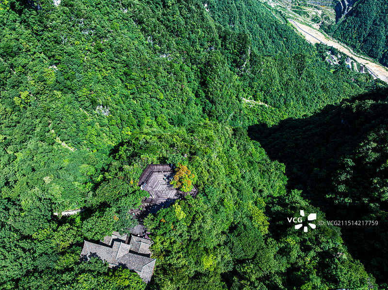 柴埠溪大峡谷风景区风光图片素材