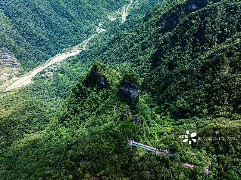 柴埠溪大峡谷风景区风光图片素材
