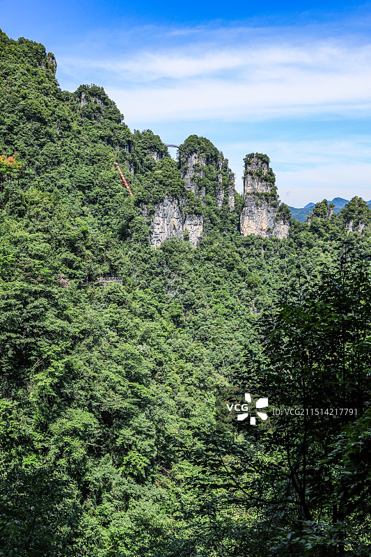 柴埠溪大峡谷风景区风光图片素材
