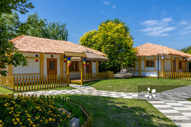 朝鲜族民宿图片素材