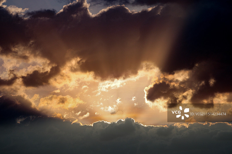 丁达尔光线图片素材