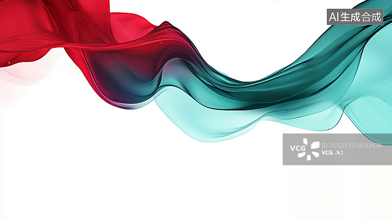 【AI数字艺术】抽象的色彩碰撞图片素材