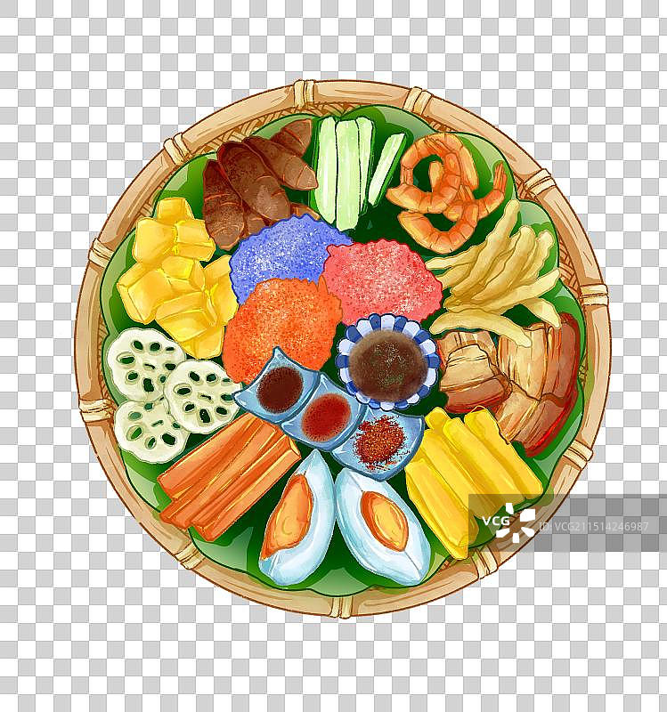 云南傣族手抓饭图片素材