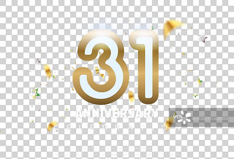 现代设计31周年庆典图片素材