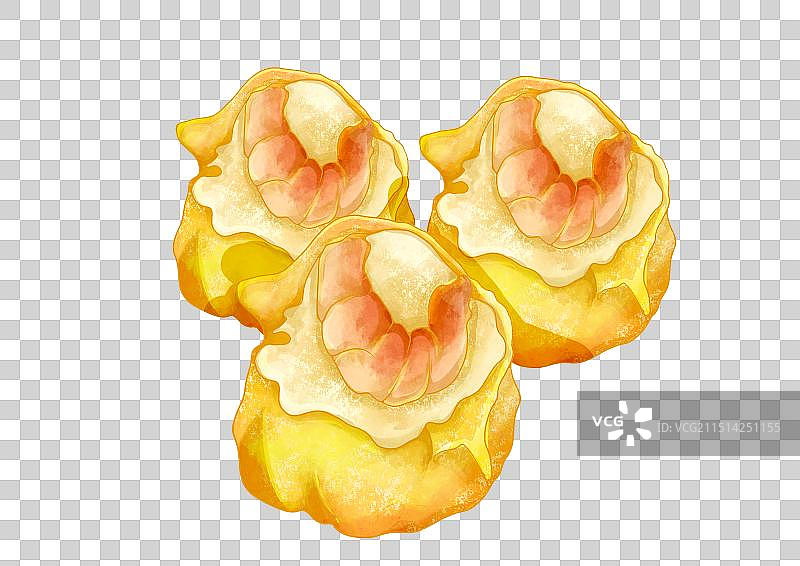 虾仁烧麦图片素材