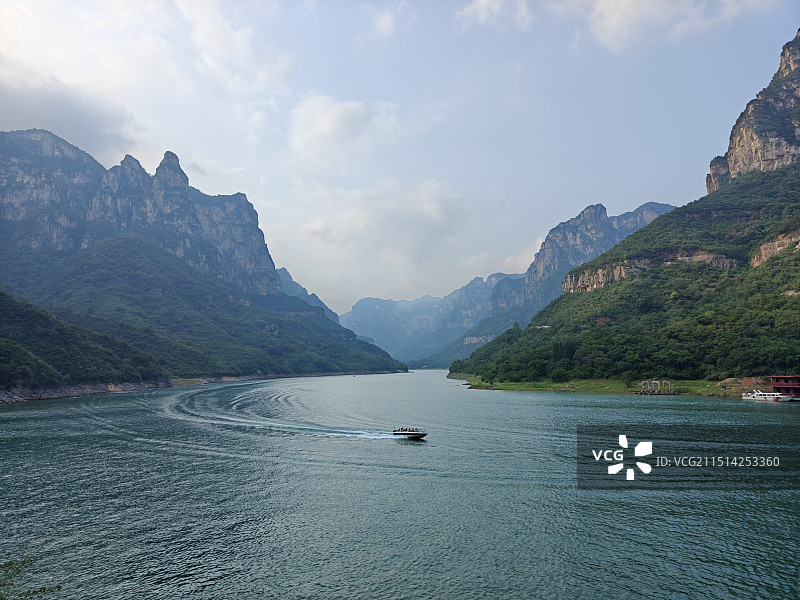 云台山-子房湖图片素材