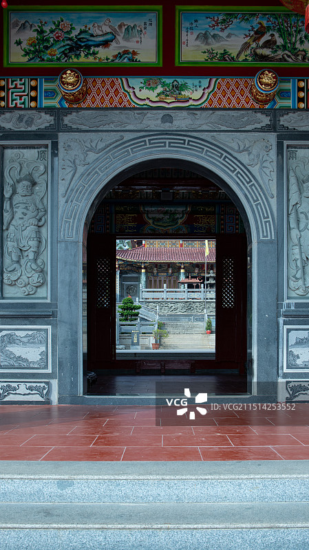 福建莆田仙游枫亭塔斗山天宫塔影莆田24景图片素材