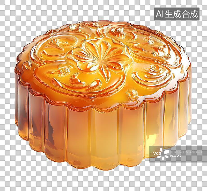 【AI数字艺术】AIGC：中秋节美食月饼 水晶月饼设计元素图片素材