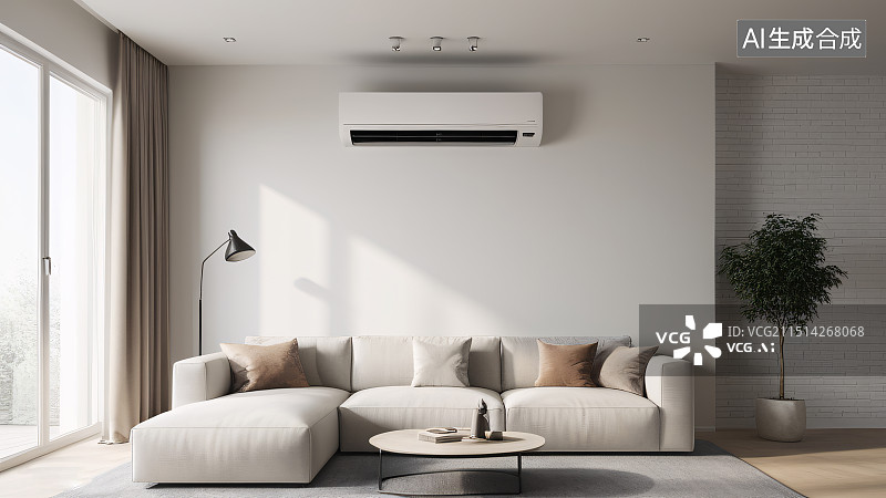 【AI数字艺术】现代简约室内空间家居装饰设计图片素材