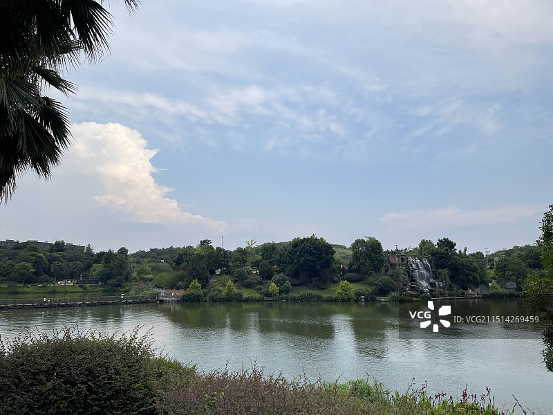 璧山枫香湖儿童公园图片素材